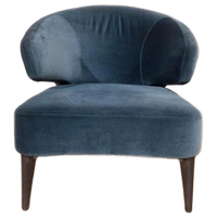 Showroom - Minotti Aston Fauteuil - Groen - Velvet - Design