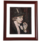 Olieverf Op Paneel Marlene Dietrich thumbnail 1