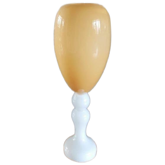 Kunst Object, Vintage Super Grote Glazen Sculptuur 1