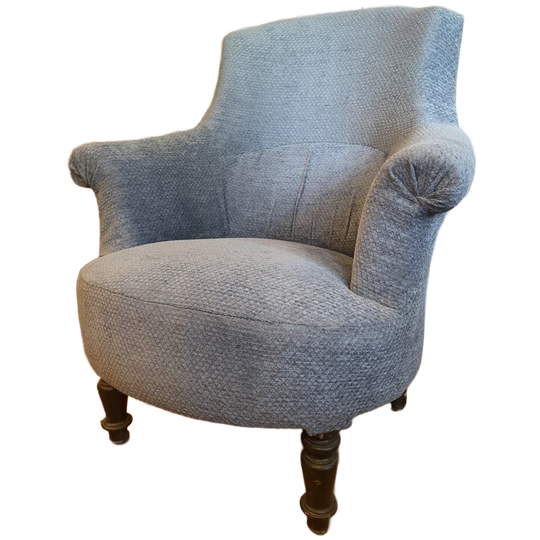 Fauteuil Damesstoel Stoel Biedermeier 1880 Frans Antiek 1