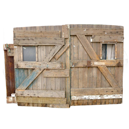 Mooie Oude Dubbele Boeren Stal Schuur Deuren 1