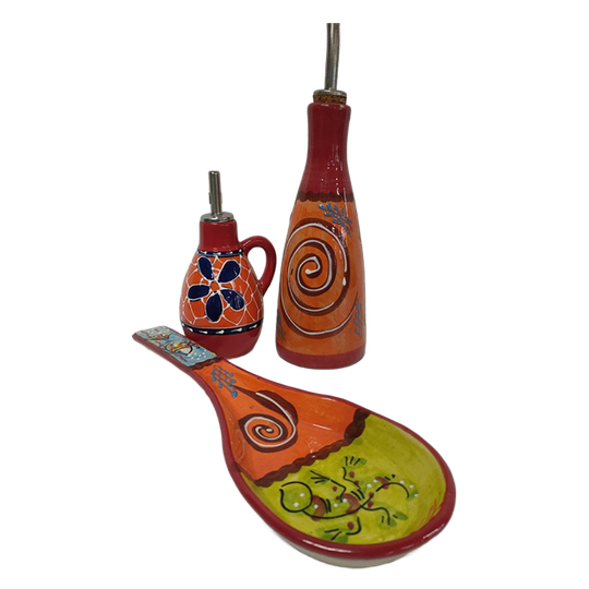 Spaans Handmade Tafelset Keramiek Uit Andalusie 1