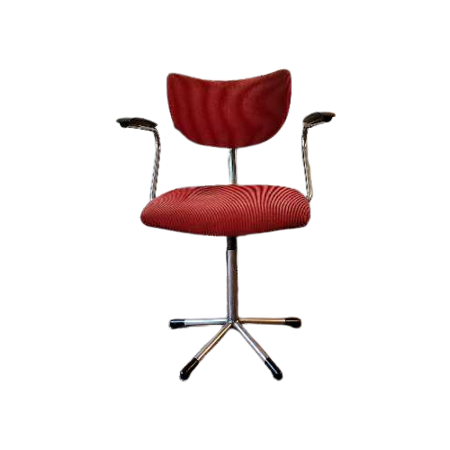 Gebr. De Wit Burostoel Vintage Bureaustoel Design Desk Chair.