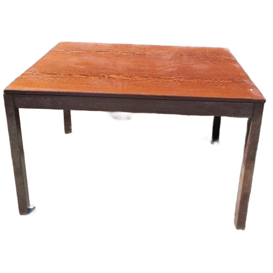Vintage Wenge Eettafel Uitschuifbaar. 1