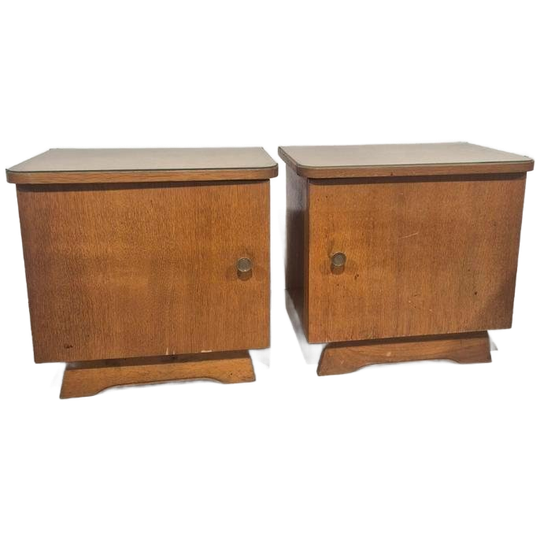 Set Vintage Nachtkastjes 1