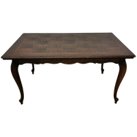 Vintage Landelijke Eettafel Eetkamertafel Uitschuifbaar 301