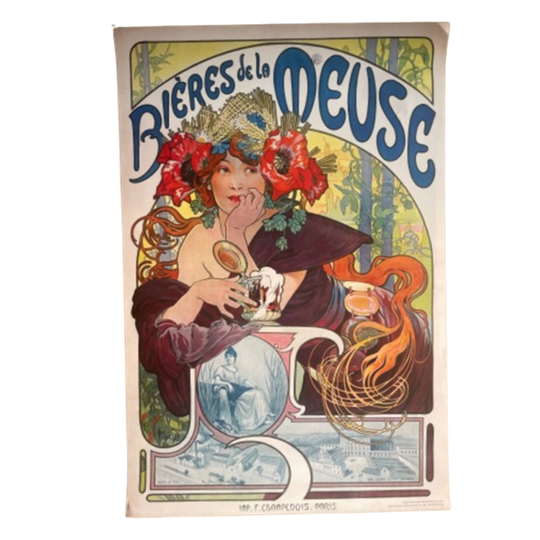 Alphonse Mucha, Bières De La Meuse, 1987 1