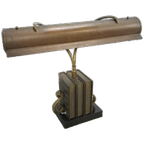 Bronzen Bureau Bankierslamp Bureaulamp thumbnail 1