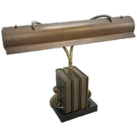 Bronzen Bureau Bankierslamp Bureaulamp