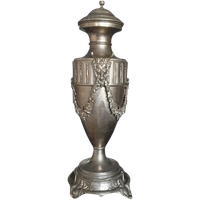 Indrukwekkende Art Deco Dekselvaas Met Goddelijk Figuur
