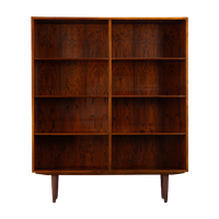 Deens Design Palissander Boekenkast Model 6 By Gunni Oman For Omann Jun Mobelfabrik, 1960S