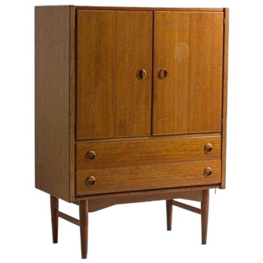 Mid Century Barkastje In Beukenhout, 1960 1