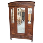 Mooie Art Nouveau Kledingkast thumbnail 1
