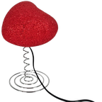 Pop Art - Nfk Verlichting - Hart - Tafellamp - 80's thumbnail 1