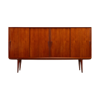 Deens Design Teak Dressoir Model 19 By Gunni Omann, 1960S thumbnail 1