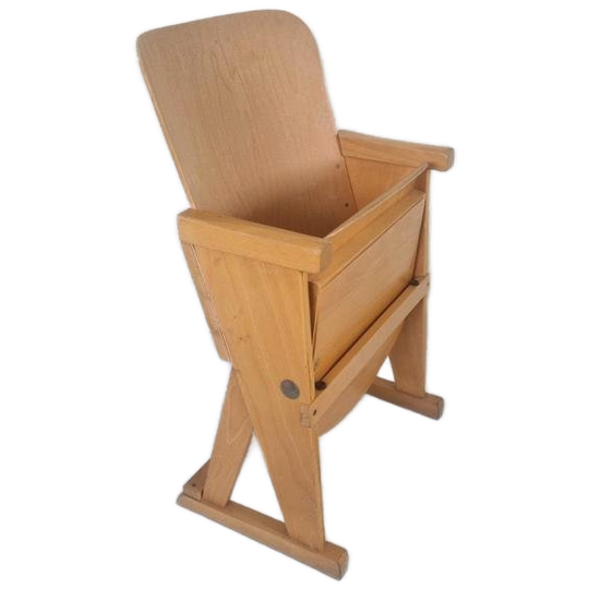 Vintage Bioscoop Stoel Design Ton. 1