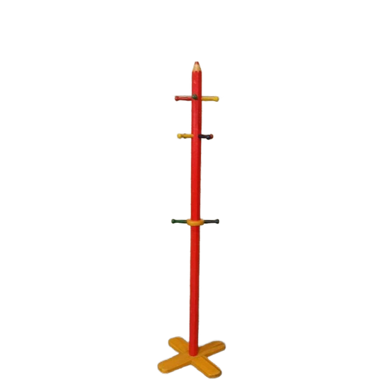 Vintage Pierre Sala Potlod Kapstok, Memphis Milano Stijl 1