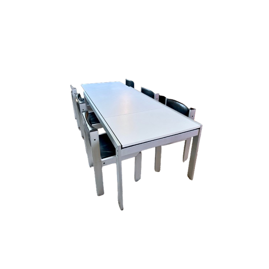 Large Dining Set Tu30 By Cees Braakman For Pastoe, 1975 1