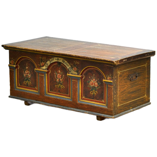 Folk-art Bruidskist, Anno 1875 1