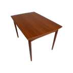 Massief Houten Uitschuifbare Deense Tafel, 1970’S thumbnail 1