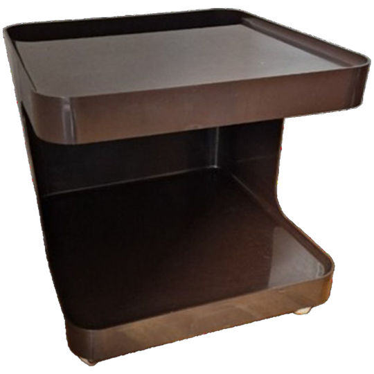 Vintage Bar Tafel Trolley, Als Drankentafel Of Platenspeler Tafel 1