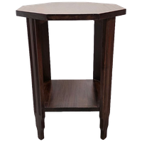 Frans Art Deco Mahonie Bijzettafel, Circa 1920/30