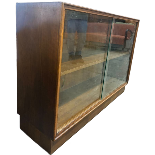 Vintage Houten Vitrinekast / Etagere / Staande Rek 1
