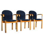 Vintage Stoelen | Armchairs | Kinnarps | Zweden thumbnail 1