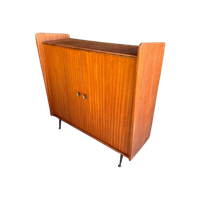 60's Vintage Schoenenkast Vintage Platen Kast Platenspeler