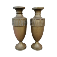 Duo Koperen Vazen