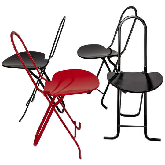 Dafne Folding Chairs Van Gastone Rinaldi - Jaren 70 1