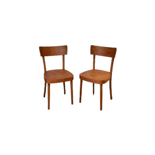 Set Van 2 Erco Mid Century Keukenstoelen 1