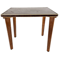 Vintage Plantentafel - Bijzettafel - Hout - Metaal - 60'S