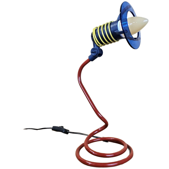 Vintage Tafellamp Esto Oosterijk Memphis Stijl (80s Design) Memphis Style Bureaulamp (kleurrijk) 1