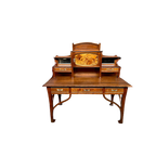 Prachtig Antiek Frans Bureau In Art Nouveau Stijl. thumbnail 1