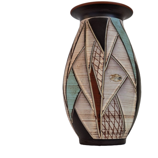 Ceramic Vase, Conical, By Franz Schwaderlapp For Sewa 1