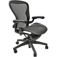 Gebruikte Herman Miller Aeron Graphite Type A Bureaustoel