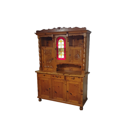 Tiroler Buffet Cupboard / Sideboard 1950s 1