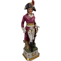 Engels Porselein Beeld Van Lord Nelson, 31 Cm Hoog -  Reliving