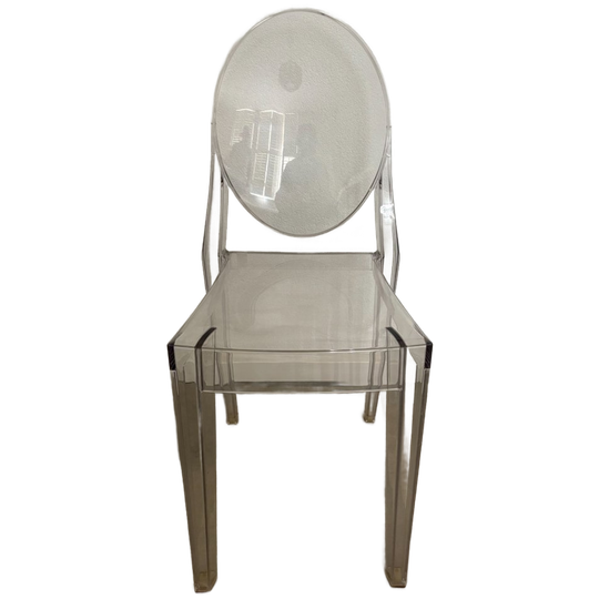 Victoria Ghost Doorzichtige Stoel Van Designmerk Kartell By Philippe Starck 1