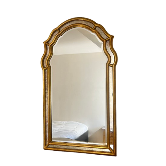 Vintage Boogspiegel Deknudt 116x70cm 1