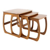 Nathan Mimiset Nest Of Tables Nesting Vintage 'hyde'