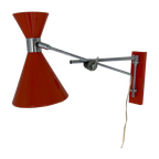 Vintage Herda Wall Mounted Lamp - Model: Diabolo - Fully Adjustable thumbnail 1