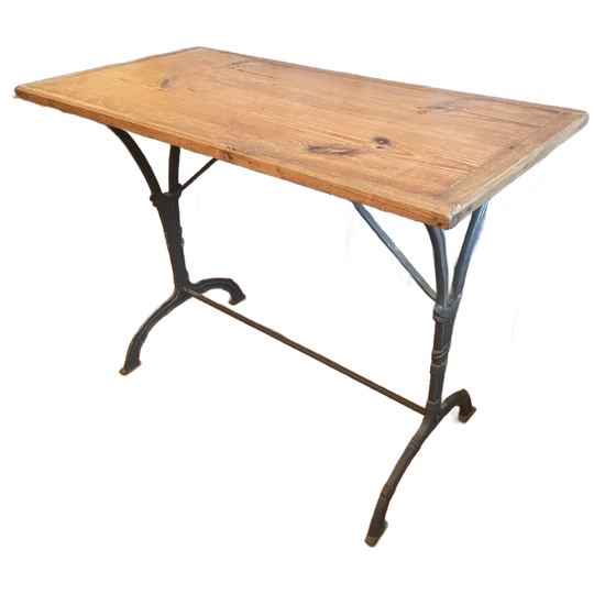 Bistrotafel Bijzettafel Werktafel Tuintafel Frans Antiek 1