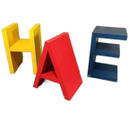 Vintage Set Van Flototto Letters Boekenplanken Pop Art thumbnail 1