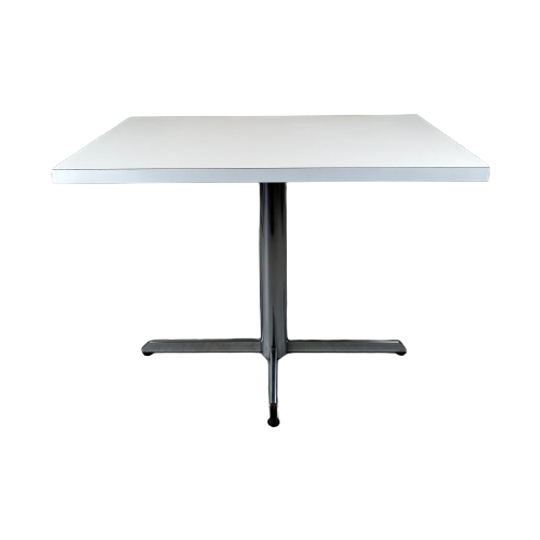Vintage Tafel In Formica En Chroom 1
