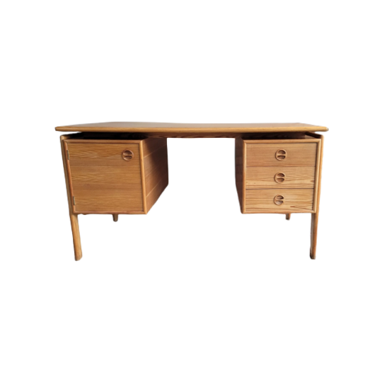 Pine Wood Bureau - Arne Vodder Voor Gv Møbler 1