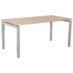 Solidesk Bureau, Bladkleur Naar Keuze , 160X80 Cm , Hoogte Instelbaar Onderstel thumbnail 1