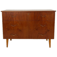 Scandinavisch Vintage Teak Fineren Ladekast Otta