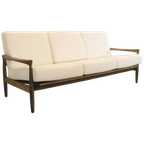 Erik Wørts Voor IKEA Kolding Bank Vintage Reupholstered thumbnail 1